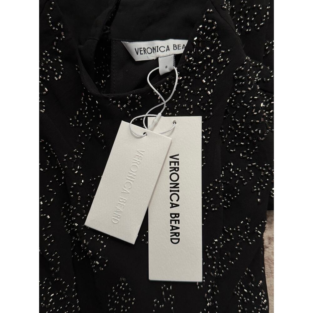 Veronica Beard Sylven Beaded Maxi Dress Size 8 / Medium - Picture 8 of 8